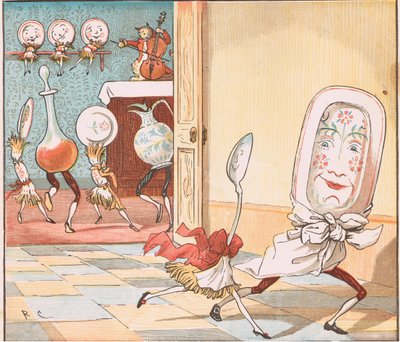 And the Dish Ran Away with the Spoon by Randolph Caldecott